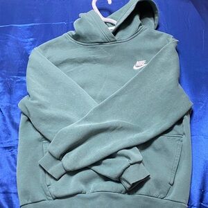 Nike Teal Hoodie with Logo